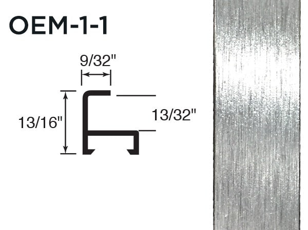 Gemini Metal Moulding - Silver