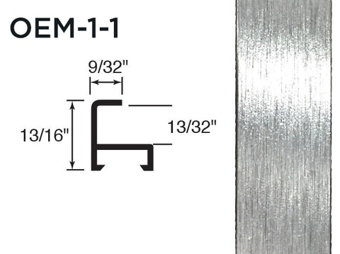 Gemini Metal Moulding - Silver