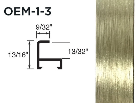 Gemini Metal Moulding - Gold