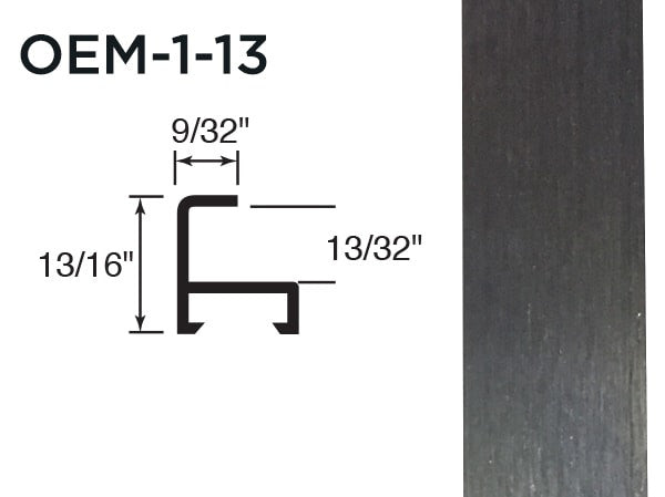 Gemini Metal Moulding - Contrast Grey