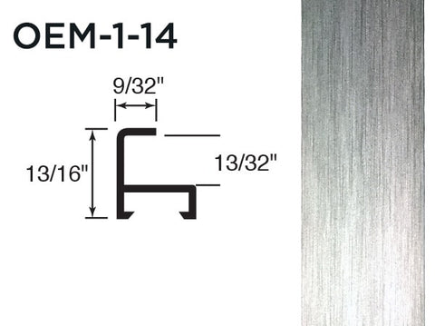 Gemini Metal Moulding - German Silver