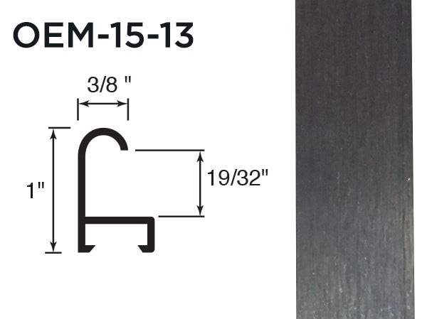 Gemini Metal Moulding - Contrast Grey