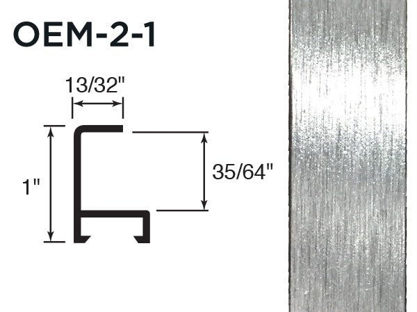 Gemini Metal Moulding - Silver