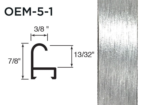 Gemini Metal Moulding - Silver