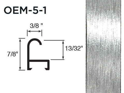 Gemini Metal Moulding - Silver