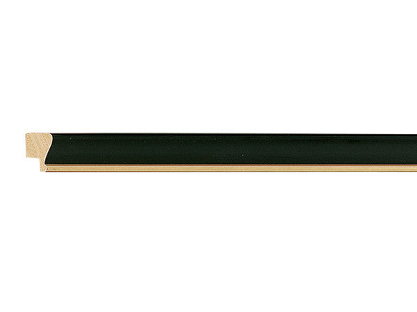 Gemini Ready Made Frame - MATTE BLACK W/GOLD LIP