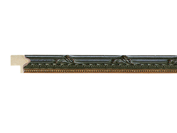 Gemini Ready Made Frame - BLACK W/ GOLD BEADED