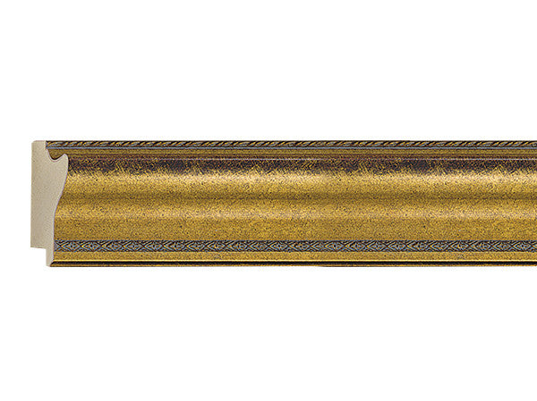Gemini Ready Made Frame - ANTIQUE GOLD/RED SCRATCH