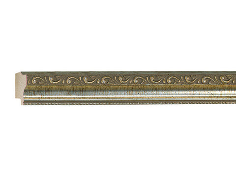 Gemini Ready Made Frame - SCRATCHED SILVER ORNATE