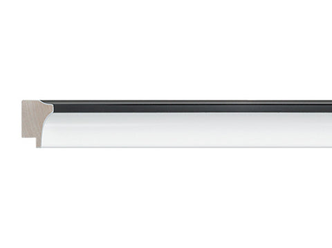 Gemini Ready Made Frame - WHITE PANEL/BLACK BACK