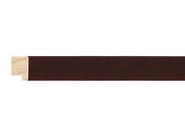 Gemini Ready Made Frame - DEEP RED PEBBLED FLAT