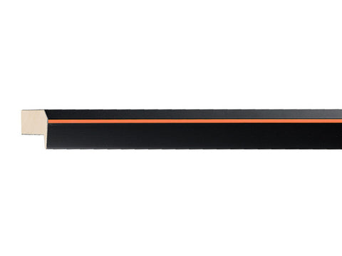 Gemini Ready Made Frame - Black cap with Orange Line